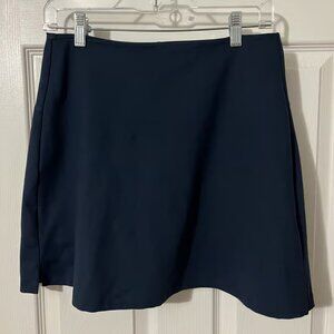 Girlfriend Collective Mini Skort High Waist Skirt Black - Size L